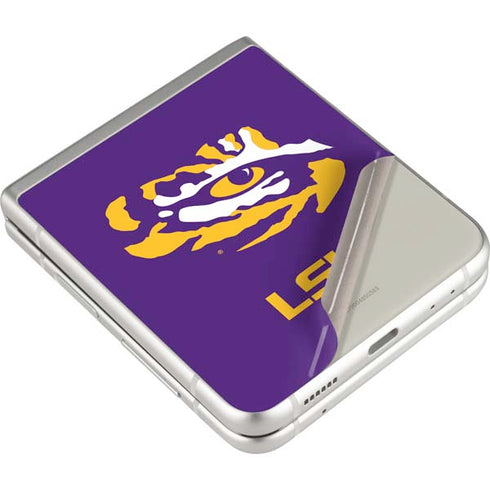 Louisiana State University - LSU Tiger Eye Logo Galaxy Z Flip3 5G Skin