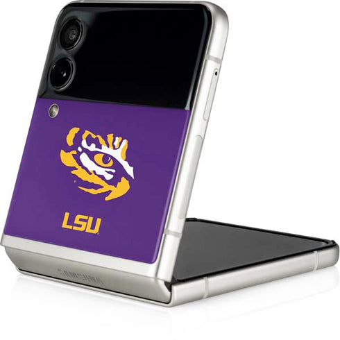 Louisiana State University - LSU Tiger Eye Logo Galaxy Z Flip3 5G Skin