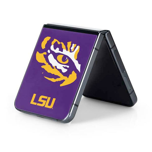 Louisiana State University - LSU Tiger Eye Logo Galaxy Z Flip5 5G Skin