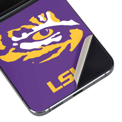 Louisiana State University - LSU Tiger Eye Logo Galaxy Z Flip5 5G Skin