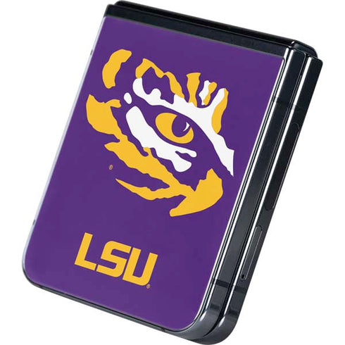 Louisiana State University - LSU Tiger Eye Logo Galaxy Z Flip5 5G Skin