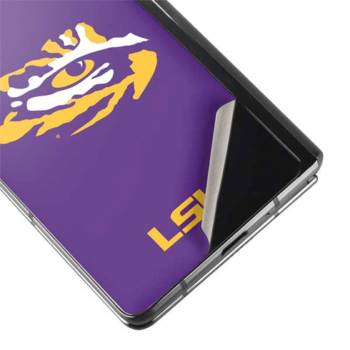 Louisiana State University - LSU Tiger Eye Logo Galaxy Z Fold2 5G Skin