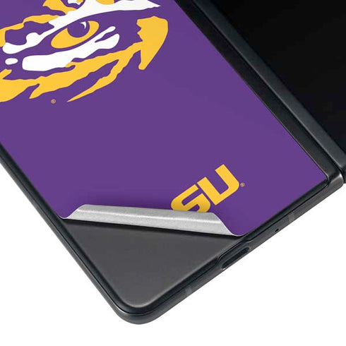 Louisiana State University - LSU Tiger Eye Logo Galaxy Z Fold3 5G Skin