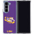 Louisiana State University - LSU Tiger Eye Logo Galaxy Z Fold5 5G Clear Case