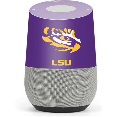 Louisiana State University - LSU Tiger Eye Logo Google Home Skin