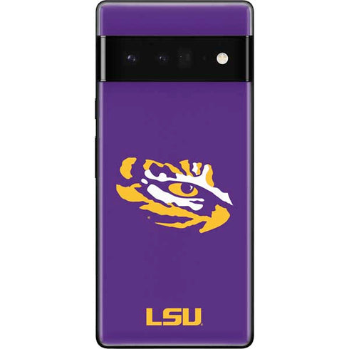 Louisiana State University - LSU Tiger Eye Logo Google Pixel 6 Pro Skin