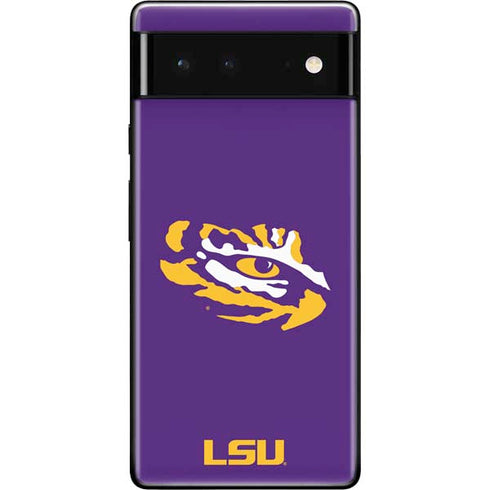 Louisiana State University - LSU Tiger Eye Logo Google Pixel 6 Skin