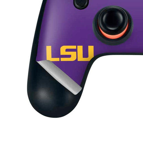 Louisiana State University - LSU Tiger Eye Logo Google Stadia Controller Skin
