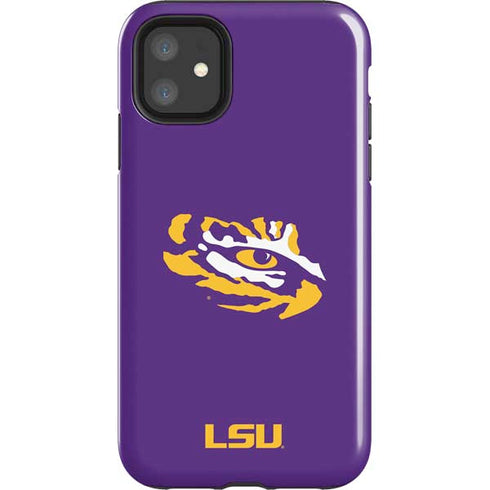 Louisiana State University - LSU Tiger Eye Logo iPhone 11 Impact Case