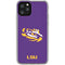 Louisiana State University - LSU Tiger Eye Logo iPhone 11 Pro Clear Case