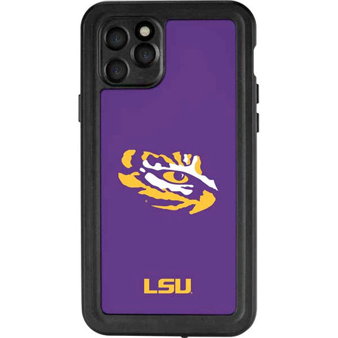 Louisiana State University - LSU Tiger Eye Logo iPhone 11 Pro Waterproof Case