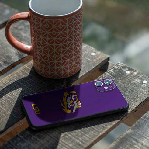 Louisiana State University - LSU Tiger Eye Logo iPhone 11 Skin