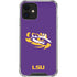 Louisiana State University - LSU Tiger Eye Logo iPhone 12 Mini Clear Case