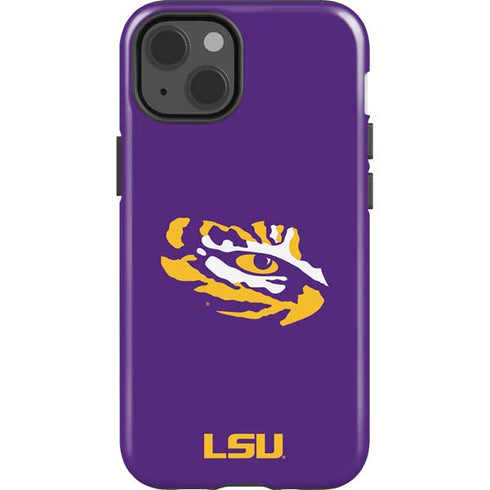 Louisiana State University - LSU Tiger Eye Logo iPhone 14 Impact Case