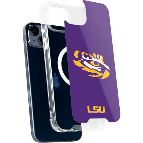 Louisiana State University - LSU Tiger Eye Logo iPhone 15 Plus MagSafe Case