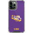 Louisiana State University - LSU Tiger Eye Logo iPhone 15 Pro Max Clear Case
