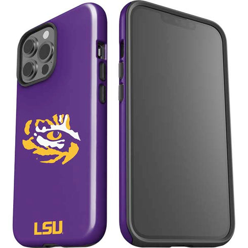 Louisiana State University - LSU Tiger Eye Logo iPhone 15 Pro Max Impact Case