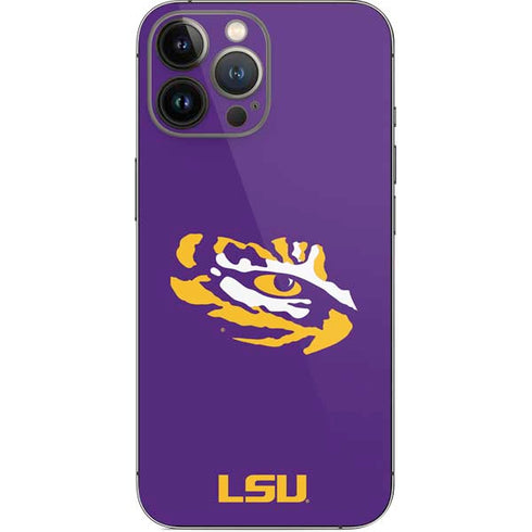 Louisiana State University - LSU Tiger Eye Logo iPhone 14 Pro Max Skin