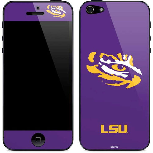 Louisiana State University - LSU Tiger Eye Logo iPhone 5/5s/5SE Skin