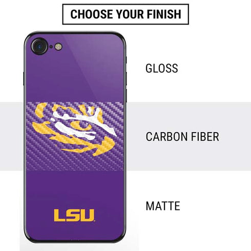Louisiana State University - LSU Tiger Eye Logo iPhone SE (2nd & 3rd Gen) Skin