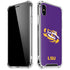 Louisiana State University - LSU Tiger Eye Logo iPhone XS Max Clear Case