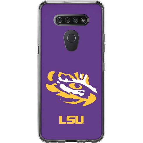 Louisiana State University - LSU Tiger Eye Logo LG K51/Q51 Clear Case