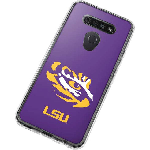 Louisiana State University - LSU Tiger Eye Logo LG K51/Q51 Clear Case