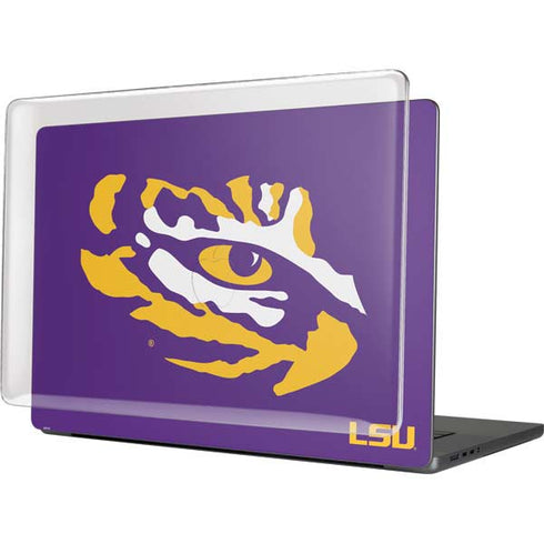 LSU Tiger Eye Logo MacBook Pro 16in (2021-25) Case plus Skin