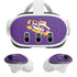 Louisiana State University - LSU Tiger Eye Logo Meta Quest 3 Skin