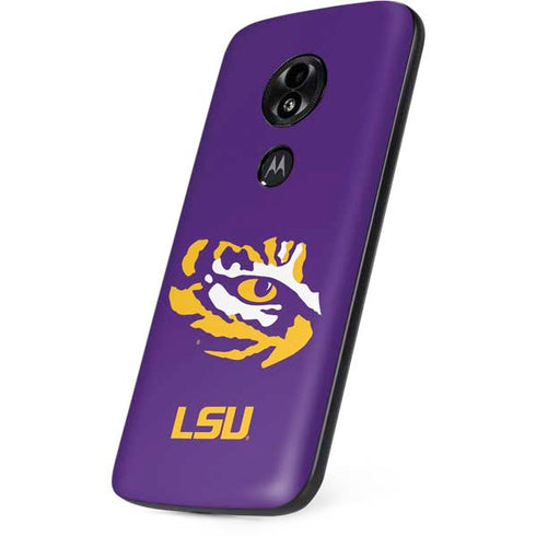 Louisiana State University - LSU Tiger Eye Logo Moto E5 Play Skin