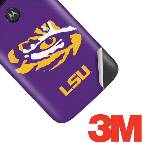 Louisiana State University - LSU Tiger Eye Logo Moto E5 Play Skin