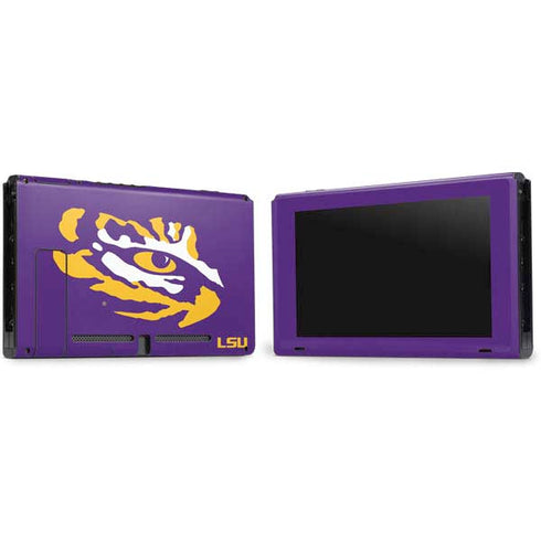 Louisiana State University - LSU Tiger Eye Logo Nintendo Switch Bundle Skin
