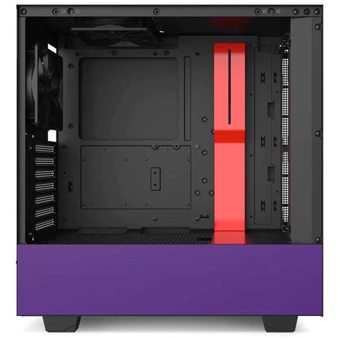 Louisiana State University - LSU Tiger Eye Logo NZXT H510 Compact ATX Mid-Tower Case Skin