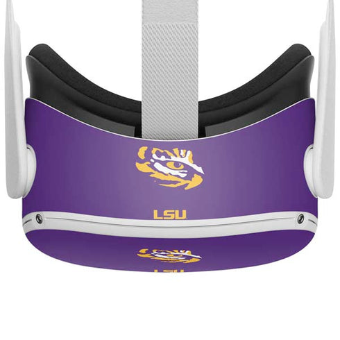 Louisiana State University - LSU Tiger Eye Logo Oculus Quest 2 Skin