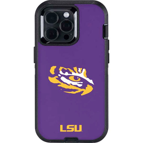 Louisiana State University - LSU Tiger Eye Logo Otterbox Defender iPhone Skin