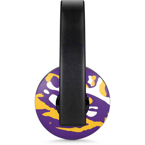 Louisiana State University - LSU Tiger Eye Logo PlayStation 4 Gold Wireless Headset Skin