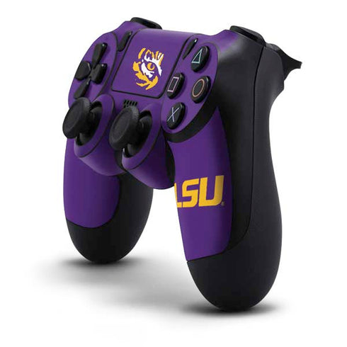 Louisiana State University - LSU Tiger Eye Logo PS4 Controller Skin
