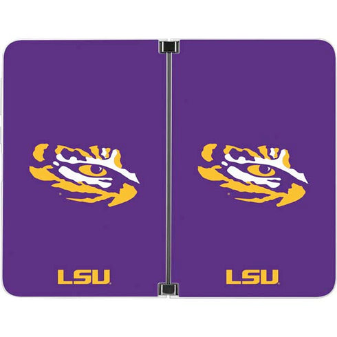 Louisiana State University - LSU Tiger Eye Logo Surface Duo Skin