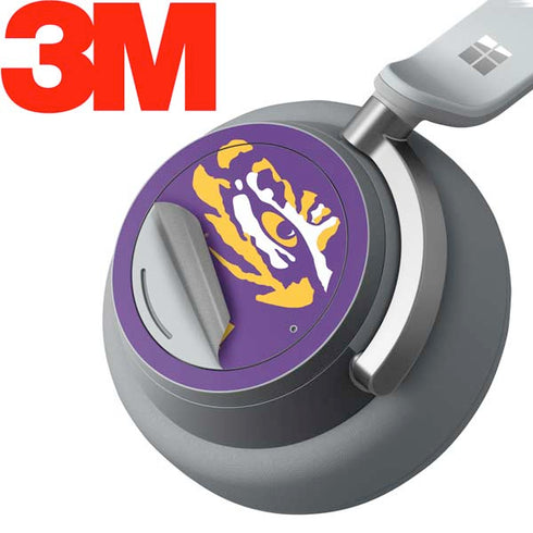 Louisiana State University - LSU Tiger Eye Logo Surface Headphones Skin