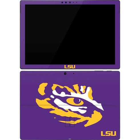 Louisiana State University - LSU Tiger Eye Logo Surface Pro 7 Skin