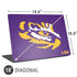 Louisiana State University - LSU Tiger Eye Logo Universal Laptop 18in (14.6 x 10.6in) Skin