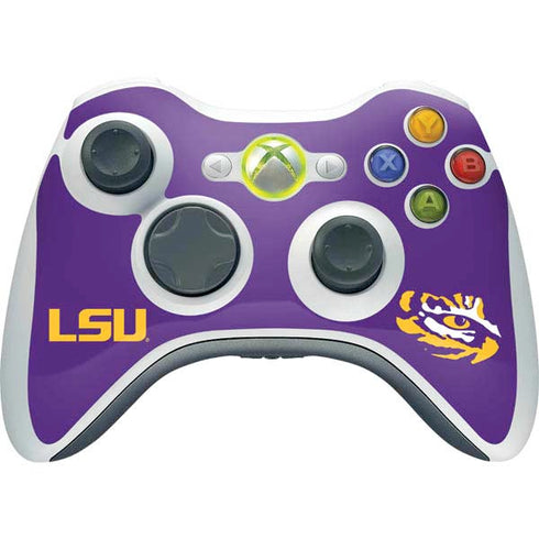 Louisiana State University - LSU Tiger Eye Logo Xbox 360 Wireless Controller Skin