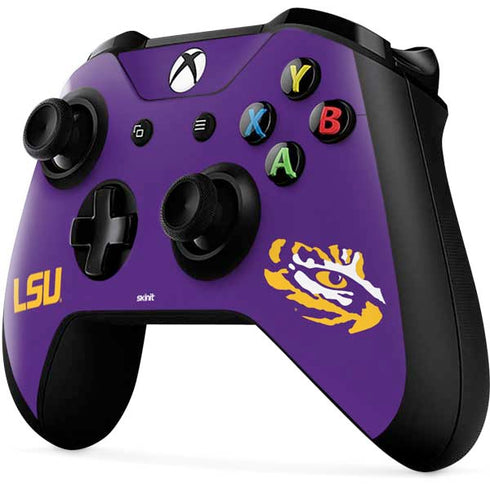 Louisiana State University - LSU Tiger Eye Logo Xbox One X Controller Skin