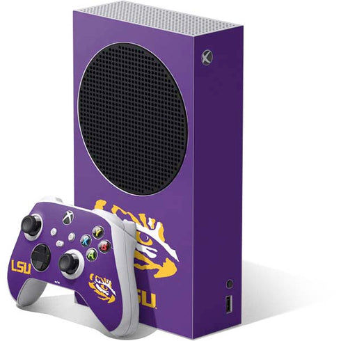 Louisiana State University - LSU Tiger Eye Logo Xbox Series S Bundle Skin