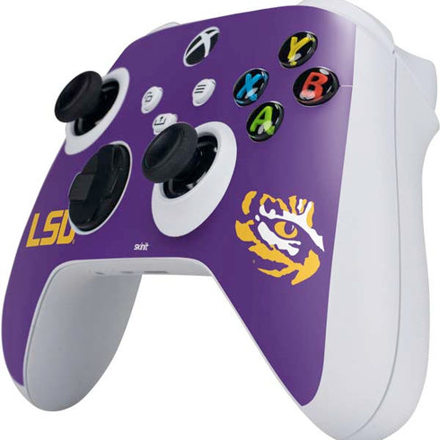Louisiana State University - LSU Tiger Eye Logo Xbox Series S Controller Skin