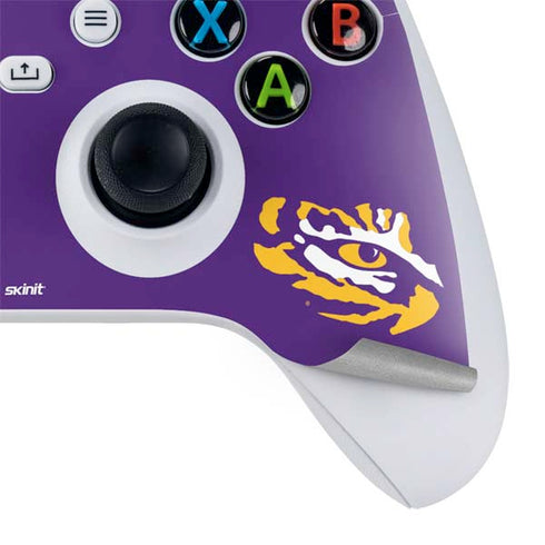 Louisiana State University - LSU Tiger Eye Logo Xbox Series S Controller Skin