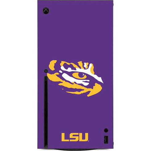 Louisiana State University - LSU Tiger Eye Logo Xbox Series X Console Skin