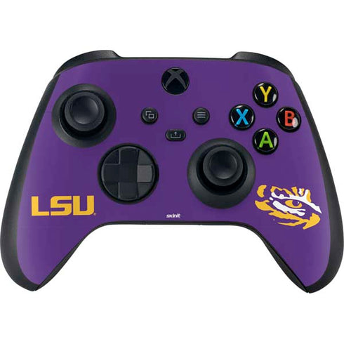 Louisiana State University - LSU Tiger Eye Logo Xbox Series X Controller Skin