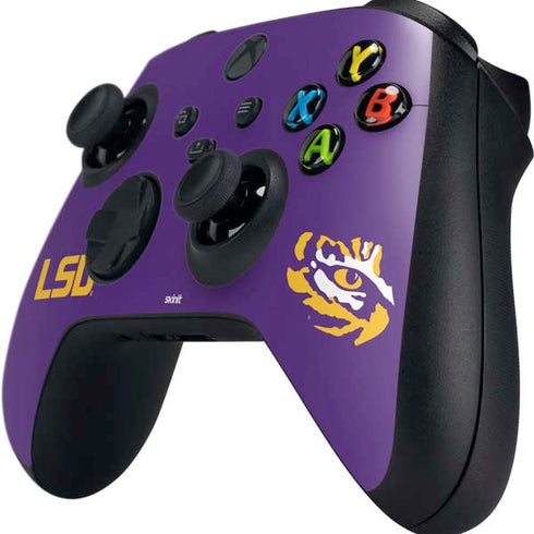 Louisiana State University - LSU Tiger Eye Logo Xbox Series X Controller Skin