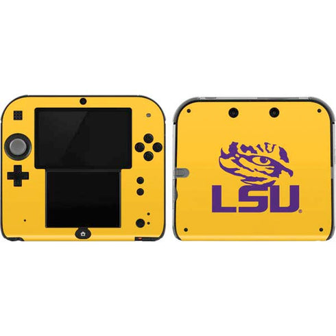 Louisiana State University - LSU Tiger Eye Logo Yellow Nintendo 2DS Skin